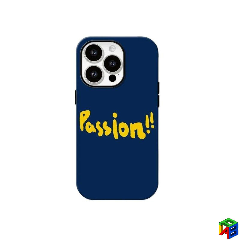 เคสโทรศัพท์ความหลงใหล แอปเปิล17/16 เคสโทรศัพท์ ไอโฟน 15โปรแม็กซ์ ฟิล์ม 2-ใน-1 14/13/12/11 พื้นผิวมันวาว เคสป้องกันป้องกันการหล่นสองชั้น