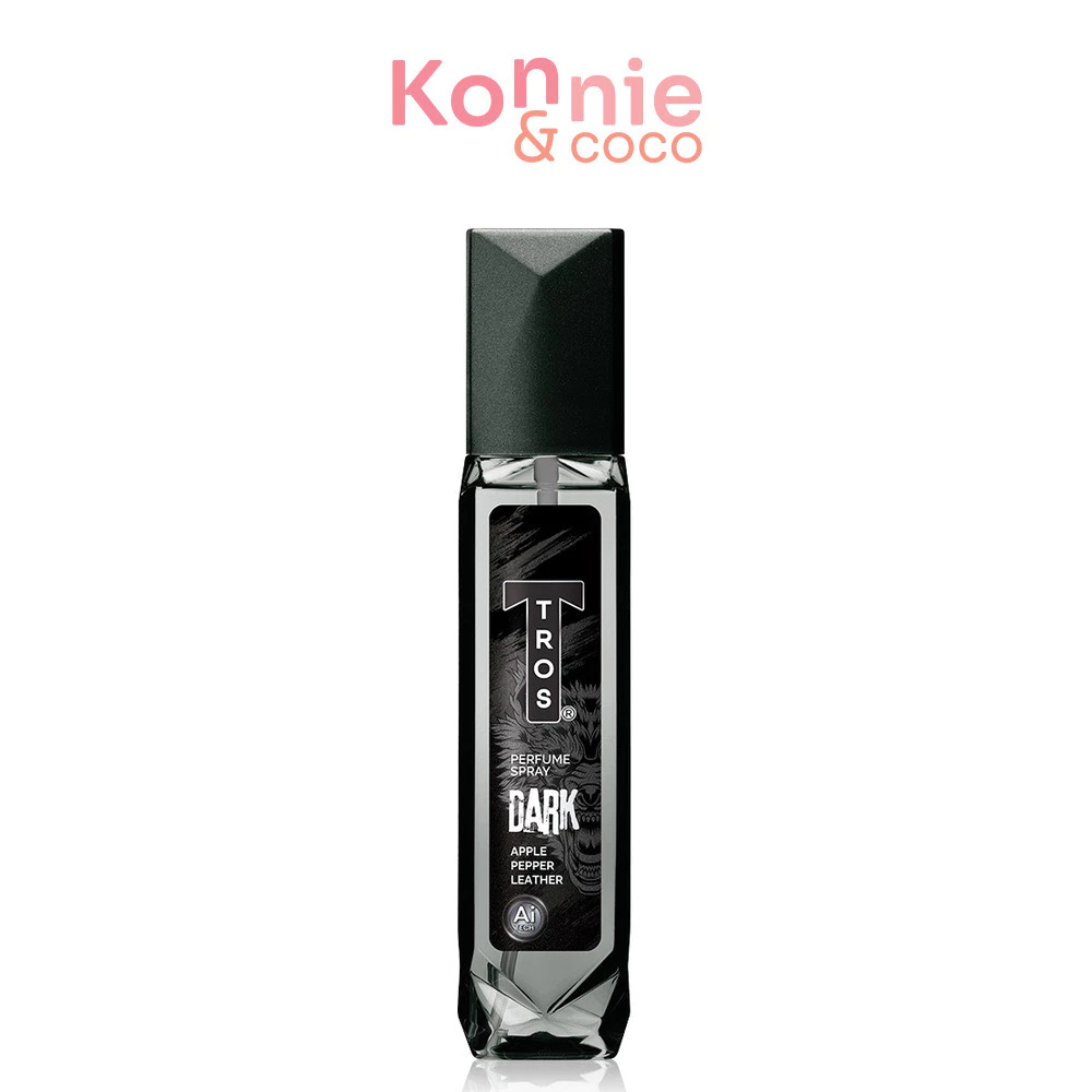 TROS Cologne Spray Dark 100ml #Black ทรอส โคโลญ สเปรย์ ดาร์ก สีดำ น้ำหอมสำหรับผู้ชาย.