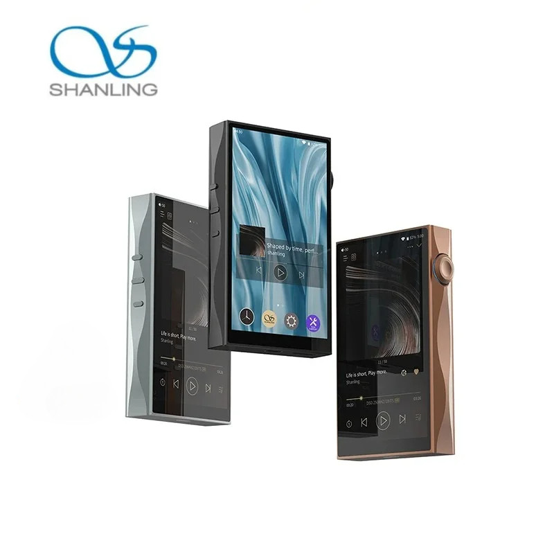 SHANLING M3 PLUS แบบพกพา MP3 Player Walkman เครื่องเล่นบลูทูธ M3P เครื่องเล่นเพลง Hifi Hi-Res Audio 