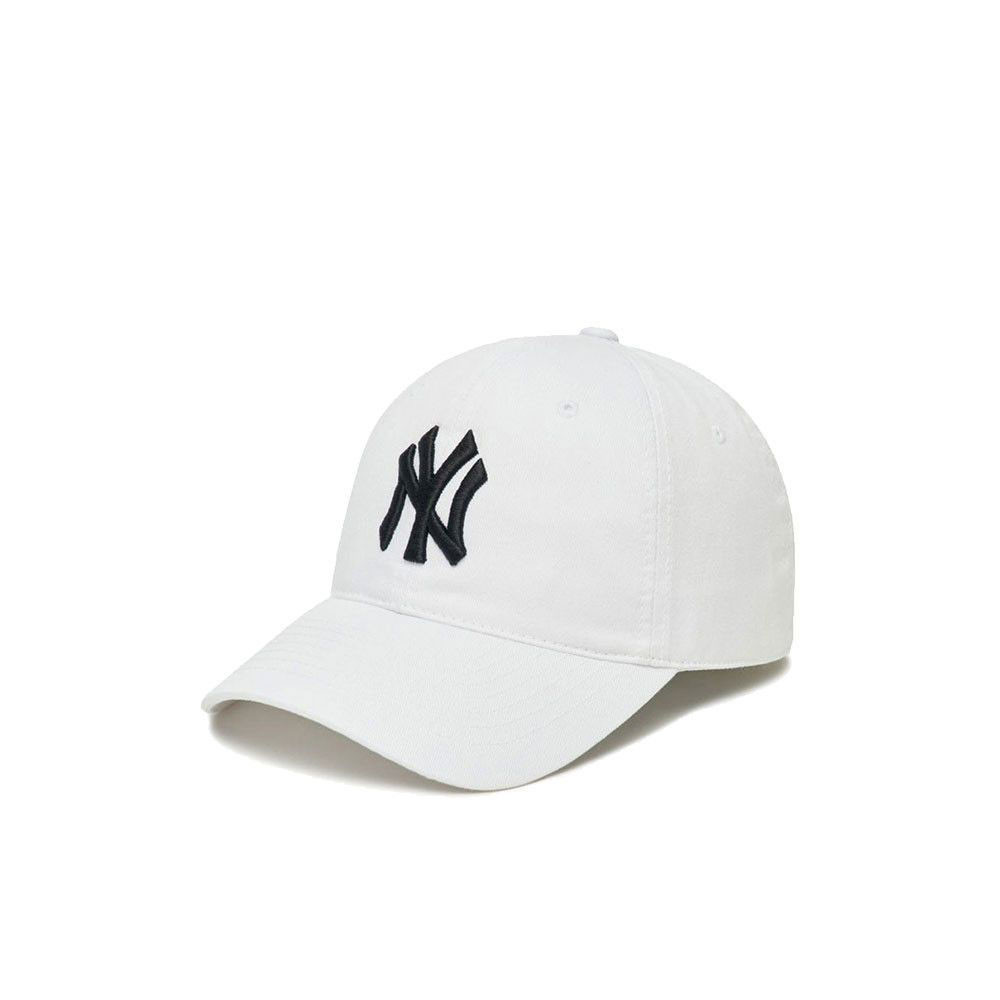 MLB หมวกแก็ป 3ACP6601N 50WHS WHITE NEW YORK YANKEES
