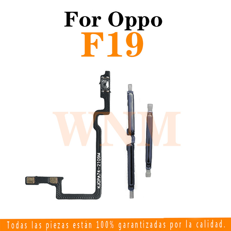 สําหรับ OPPO F19 CPH2219 ปุ่มพลังงาน Flex บน/ปิดปุ่มสวิทช์ด้านข้าง Key Volume Up Down Flex สายโทรศัพท์มือถือ Part - รูปที่ 2