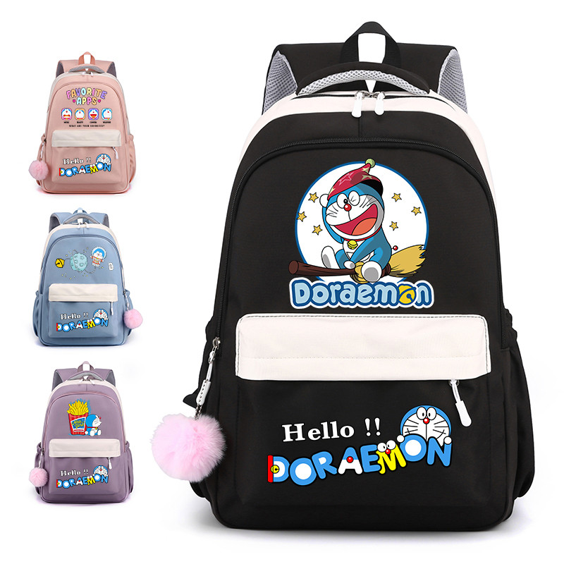 Anime Doraemon Bagpack Laptop Backpack School Travel Bag Student Stationery