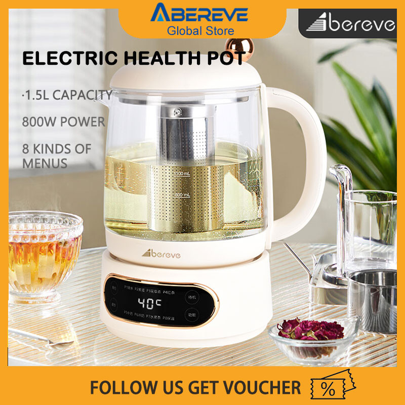 ABEREVE หม้อสุขภาพไฟฟ้า 1.5L 800W ABL-YSH016