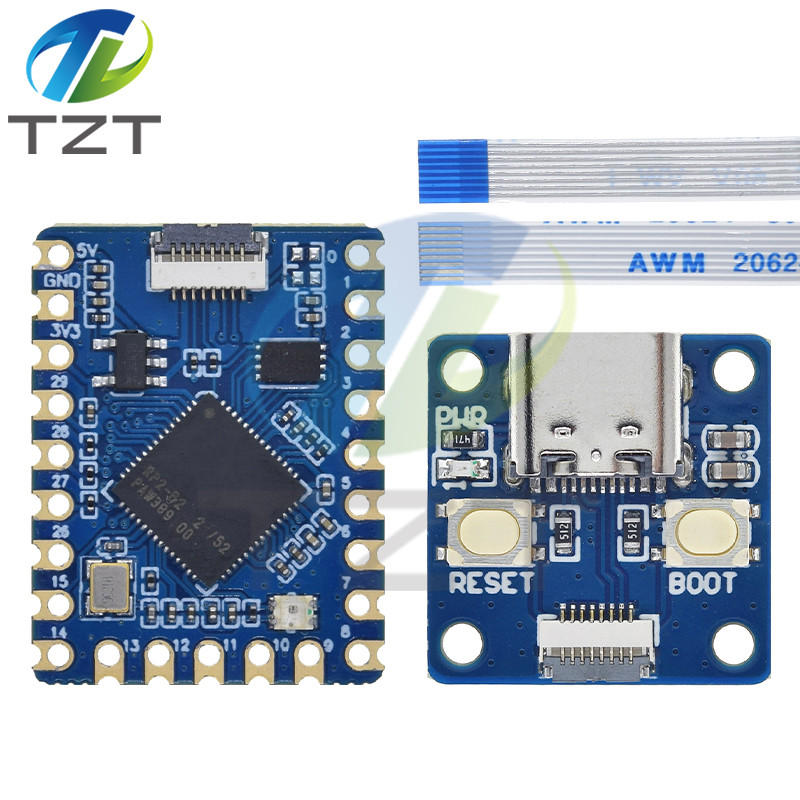 RP2040-Tiny Development Board โมดูล RP2040 สําหรับ ZERO Raspberry Pi PICO USB Type C อินเทอร์เฟซ 264