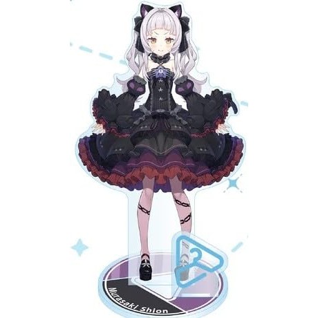 Murasaki Shion Acrylic Stand Gothic Lolita Outfit Hololive Closet Official Merchandise ㅤDirect From 
