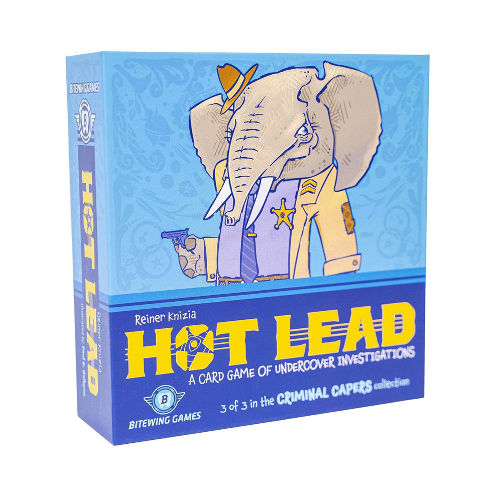 เกมกระดาน Hot Lead Card Game Investigations Family Game เวอร์ชันภาษาอังกฤษ