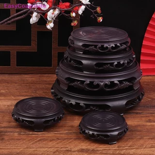 Eas Garden Supplies ฐานกระถางดอกไม้พลาสติกเหมาะสําหรับประเภทต่างๆของกระถางดอกไม้, แจกัน, ตกแต่งโบราณ Ate