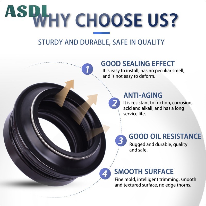 ASDL 41*54*11 สําหรับ HONDA CB-1 CB400 CBR400 CB500 CB600 CBR600RR CB750 41x54x11 41 54 11 รถจักรยานยนต์ส้อมด้านหน้าซีลน้ํามันและฝุ่น - รูปที่ 4