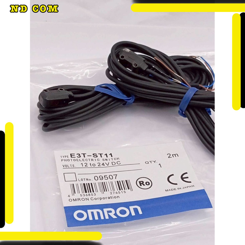 สุดคุ้ม! E3T-ST11 PHOTOELECTRIC SWITCH VOLTS. 12 to 24V DC LOTNo. 09507