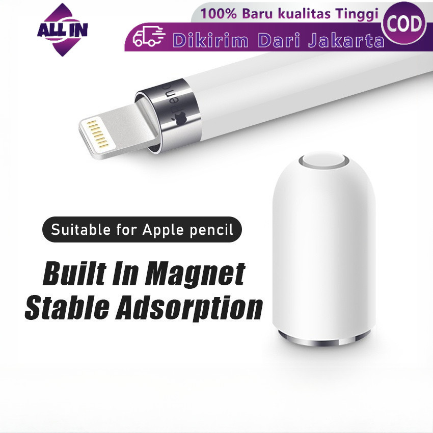Apple Pencil Cap Magnetic Replacement Cap สําหรับ Apple Pencil Case Gen Cover Top สําหรับ Apple Pen 