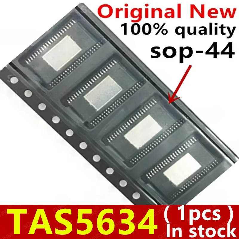 (1 ชิ้น) 100% ใหม่ TAS5634 TAS5634DDVR sop-44 Chipset