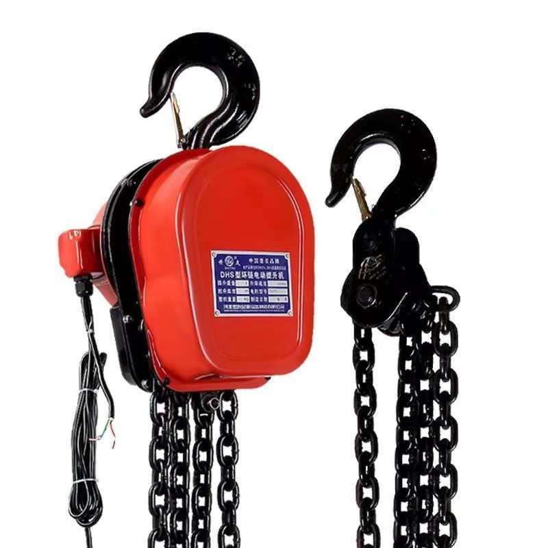 รอกโซ่ไฟฟ้า220V โซ่รอกไฟฟ้าโซ่ย้อนกลับ380V เครน