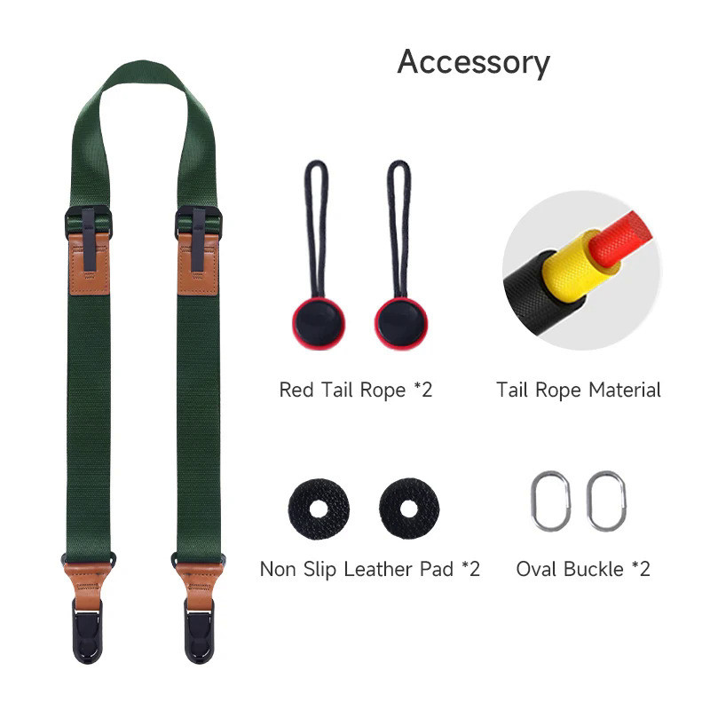 Multifunctional Camera Shoulder Strap Quick Release Belt For Canon EOS R5 R6 Nikon Z7 Z6 Sony A6400 