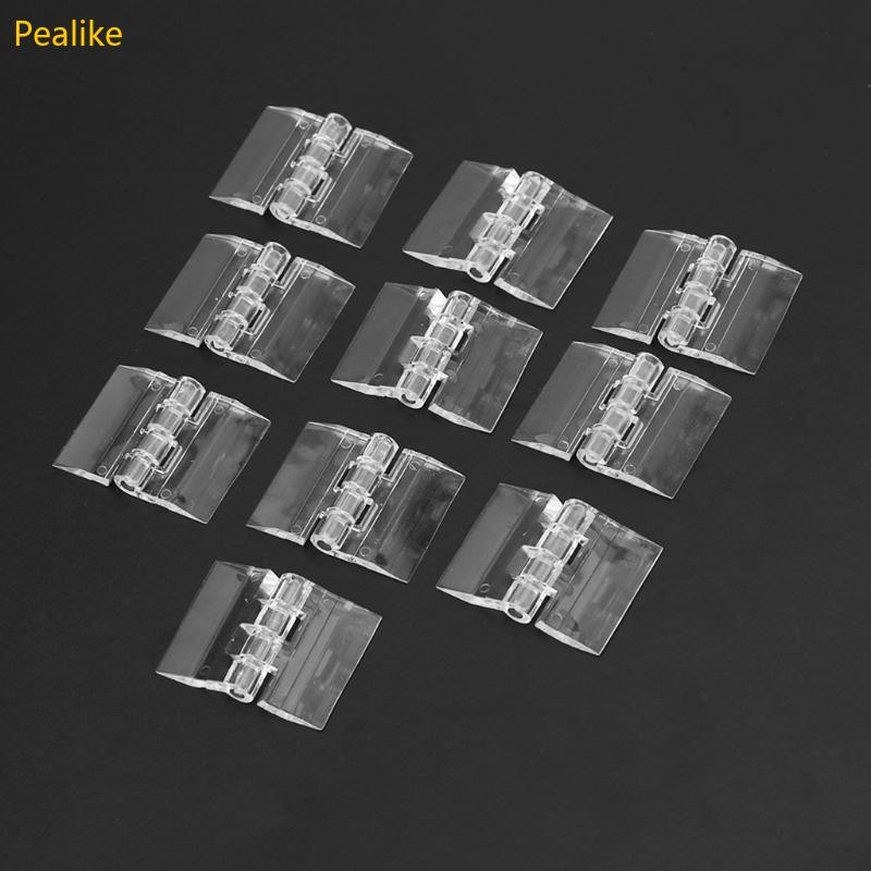 Pealike บานพับพับพลาสติกบานพับ Perspex สําหรับกล่องเก็บของ Link Showcase เฟอร์นิเจอร์
