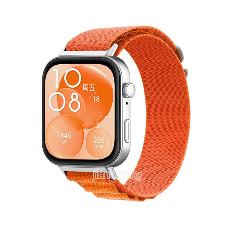 สายไนลอนทอสําหรับ Huawei Watch Fit 3