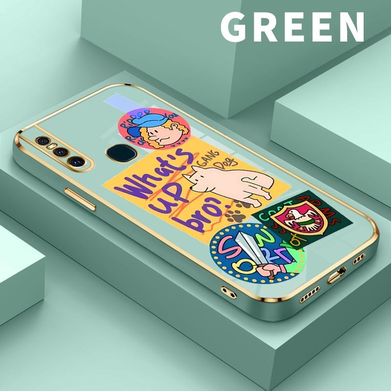 ปลอกสําหรับ Vivo S1 Prime Pro S10e S12 S16 S16e S17 S17t S18 T1 5G T1x 4G T2 T3 U10 U20 X9s X21i Z5i