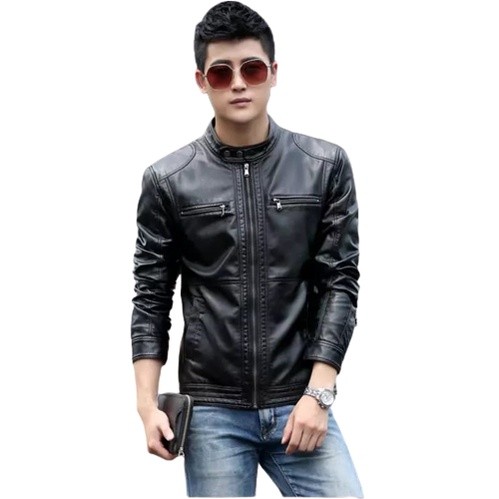 ล่าสุด Al-Leather เสื้อแจ็คเก็ตหนังผู้ชาย Vector สีดําสีน้ําตาล Tan S/M/L/Xl/Xxl/3Xl
