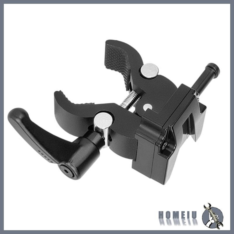 Homeiu V-Lock Quick Release Mount Adapter พร้อม Crabbing Clamp สําหรับ DSLR V Mount