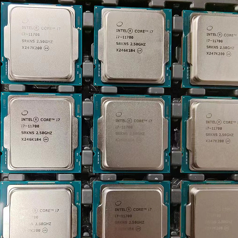 I7-11700 i7-11700F CPU รุ่นที่11ของ Intel i9-11900แผ่น i9-11900K