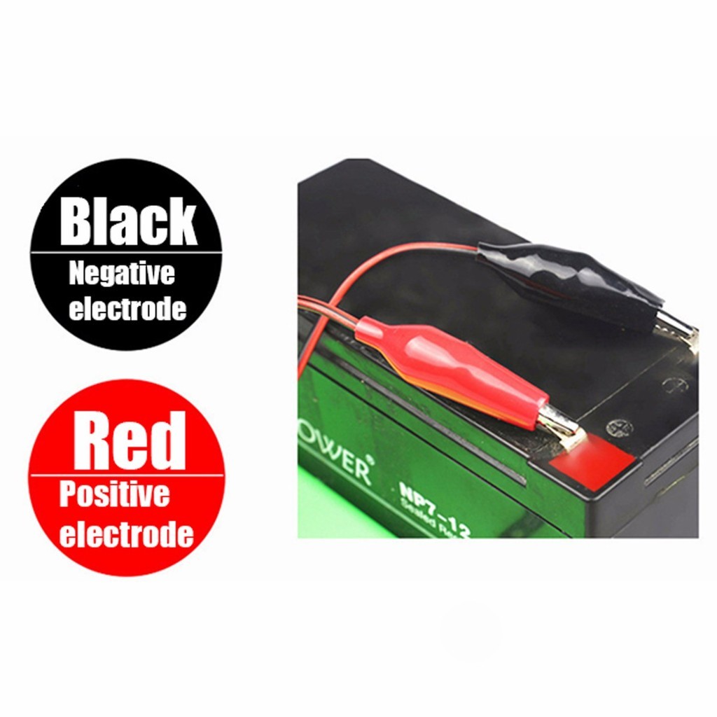 อะแดปเตอร์ชาร์จแบตตะกั่วรถมอเตอร์ไซค์ DC 6V 12V 1A พาวเวอร์ซัพพลาย - รูปที่ 6