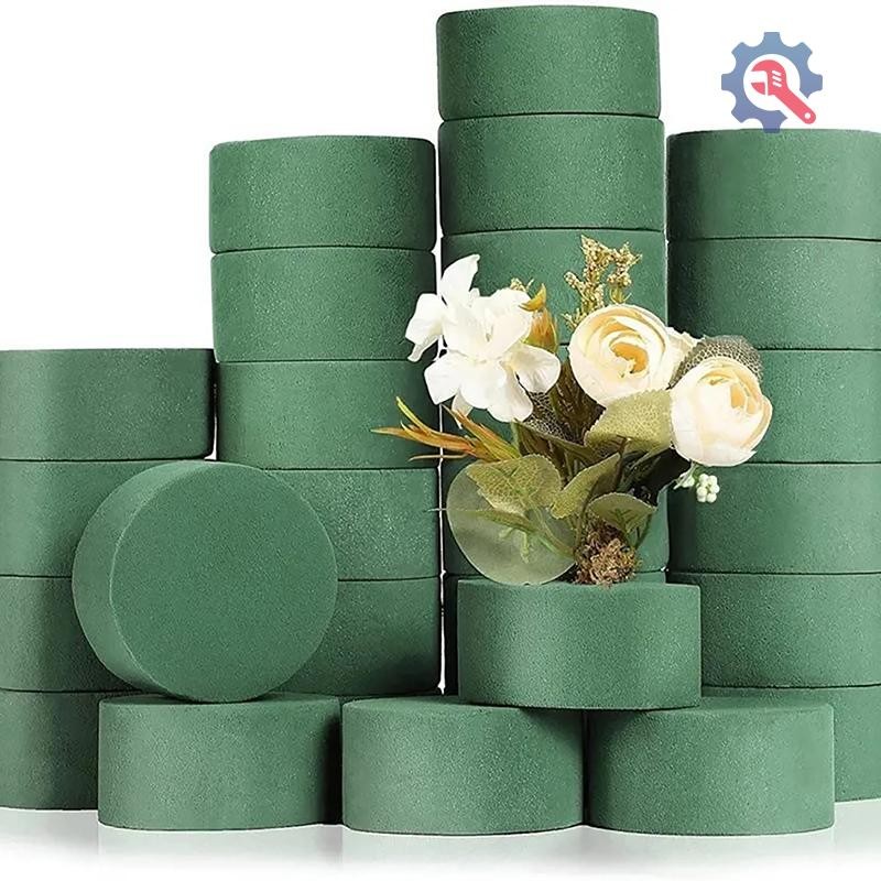 Oasis โฟมเปียกกระบอกดอกไม้โคลนดอกไม้โฟมอิฐ DIY การจัดดอกไม้สําหรับงานแต่งงานตกแต่ง Florist โฟมบล็อก