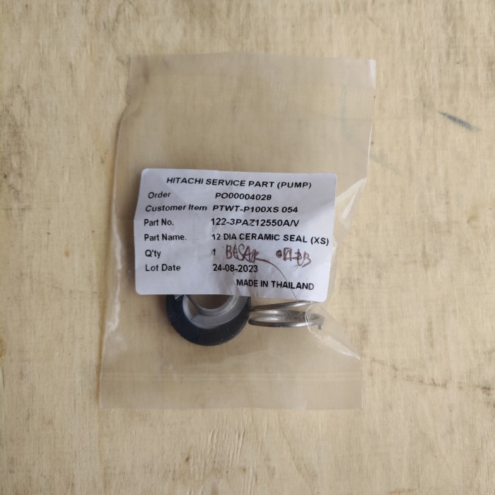 ซีลกลปั๊มน้ํา Hitachi WMP 130 GX WMP 180 GX WMP 230 GX WMP 280 GX WTP 100 GX WTP 150 GX WTP 250 GX W