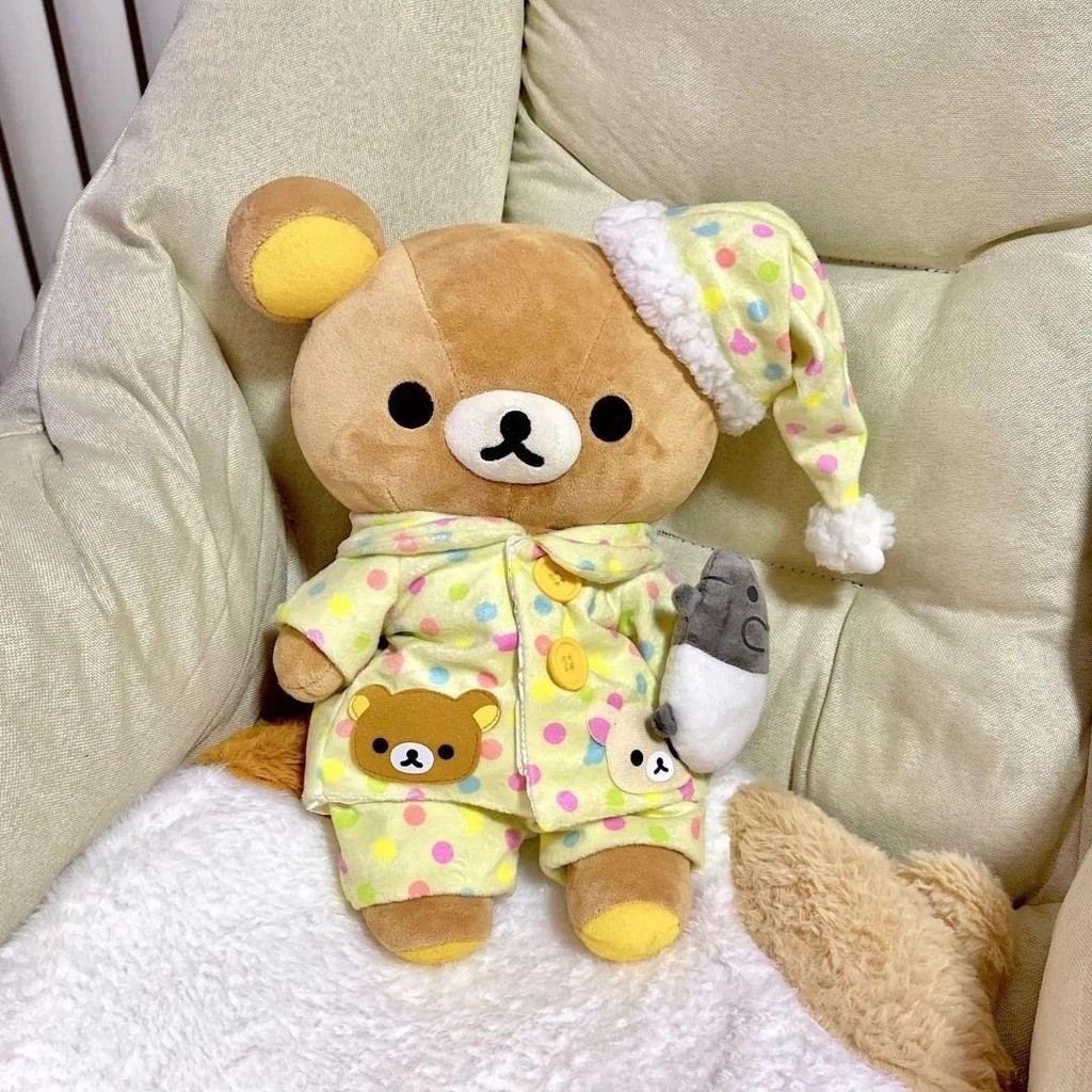 Rilakkuma ยัดไส้ของเล่นน่ารักตุ๊กตาตุ๊กตาหมีตุ๊กตานอนหมอนตกแต่งห้องหมอนอิง C omfort ตุ๊กตาของขวัญวันเกิดสำหรับแฟน ราคา ถูกที่สุด ดีลบีเคเค แกลเลอรีภาพที่ 3