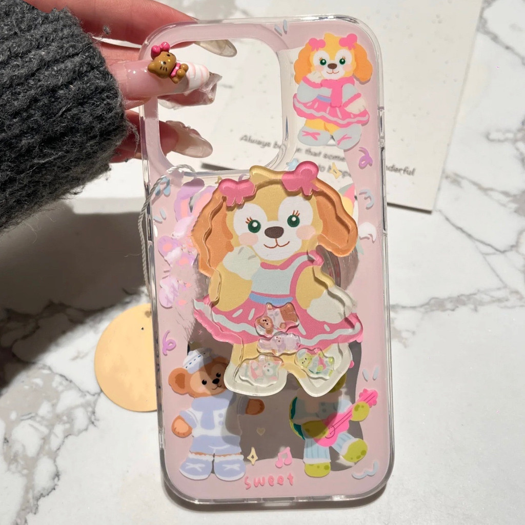 น่ารักสาวหัวใจเค้ก Star Dew iPhone16/15/14promax เคสโทรศัพท์ 13/12 Frosted 11/xr นุ่ม 2QYM
