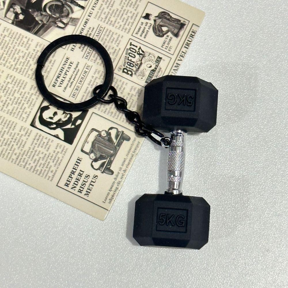 VORTEXPULSE จําลองดัมเบลพวงกุญแจ,ถ้วยน้ํา Mini Barbell แผ่นพวงกุญแจ,กุญแจรถเครื่องประดับกระเป๋า Charm Kettlebells Creative Fitness Series จี้ของขวัญ ราคา ถูกที่สุด ดีลบีเคเค แกลเลอรีภาพที่ 9
