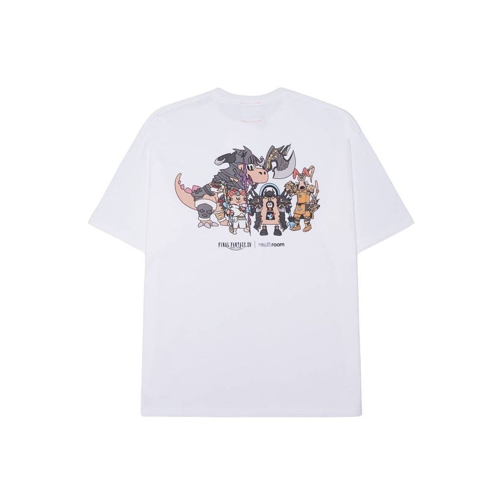 VAULTROOM VR x FFXIV Light Party Tee White Unused