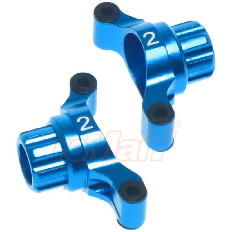 Yeah Racing ALUMINUM REAR HUB/KNUCKLE ARM 2 DEGREE FOR TAMIYA TT02 (TT02-007-2BU) ศูนย์ไทย