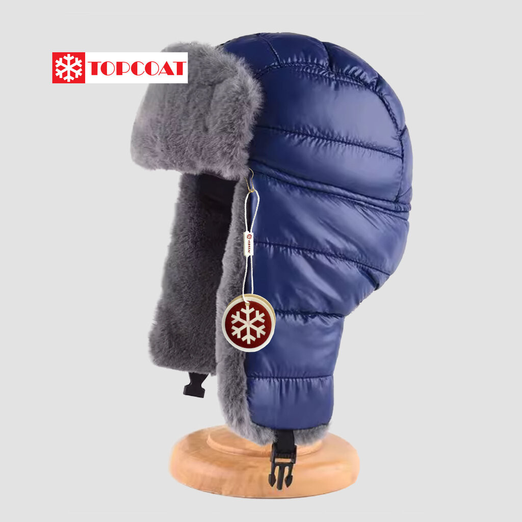 TOPCOAT หมวกบอมเบอร์ ใส่เล่นสกีได้ บุขนหนา กันเปียกกันชื้น อุณหภูมิได้ถึง -20 องศา (1 ใบ) Freesize ราคา ถูกที่สุด ดีลบีเคเค