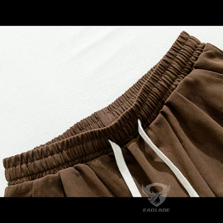Eaglade Tactical Cargo Baggy Loose Pants for Men K2148 สีดํา B02