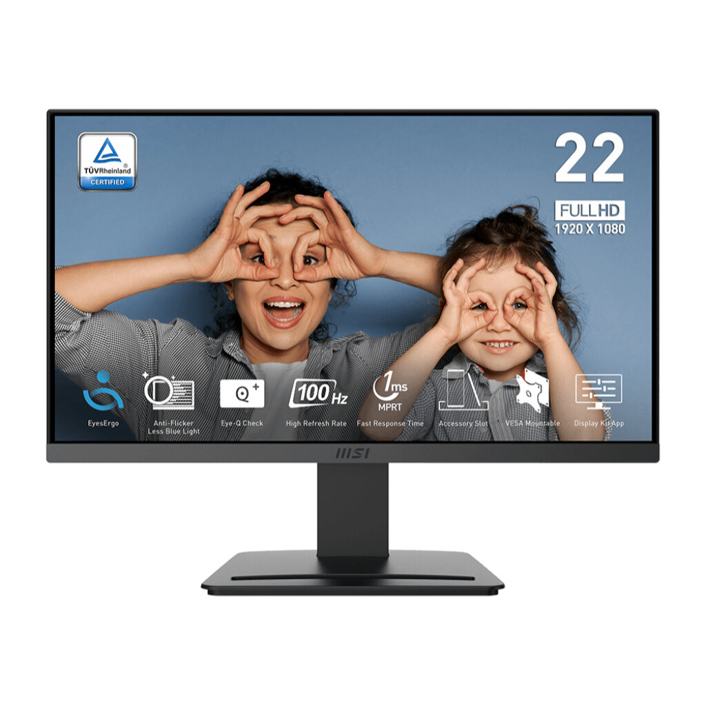 Monitor MSI PRO MP223 E2 21.5" 100Hz VA FHD