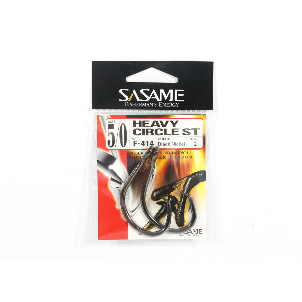 Sasame F-414 Heavy Circle ST Bait Hook ขนาด 5/0 (9466)