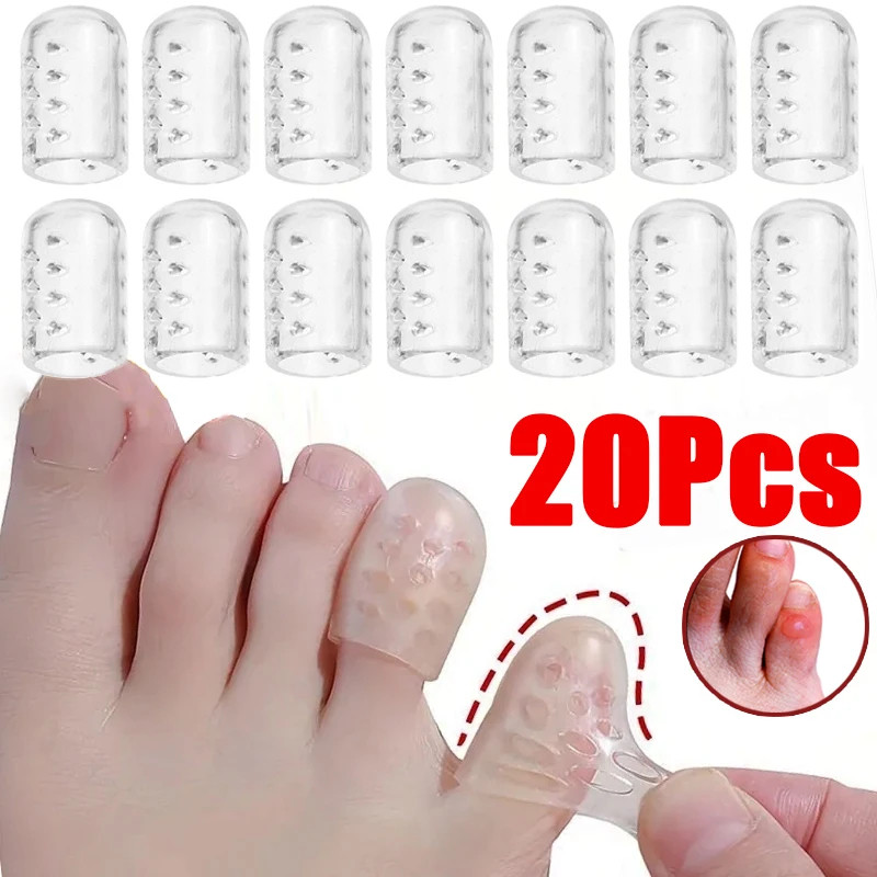 Anti-friction Toe Caps – Fit Toe Anti-Wear Sleeve – ซิลิโคนป้องกัน Blisters Toe Protector Cover – Foot Care Wear Guard Tools