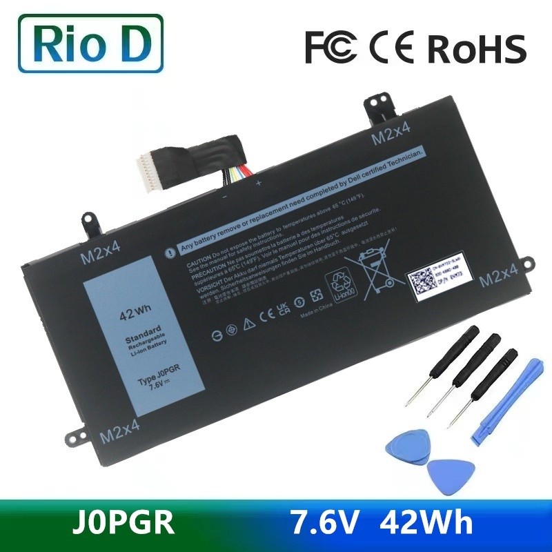 7.4 V 42WH J0PGR Laptop Battery For Dell Latitude 5285 5290 T17G 1WND8 JOPGR X16TW T17G00