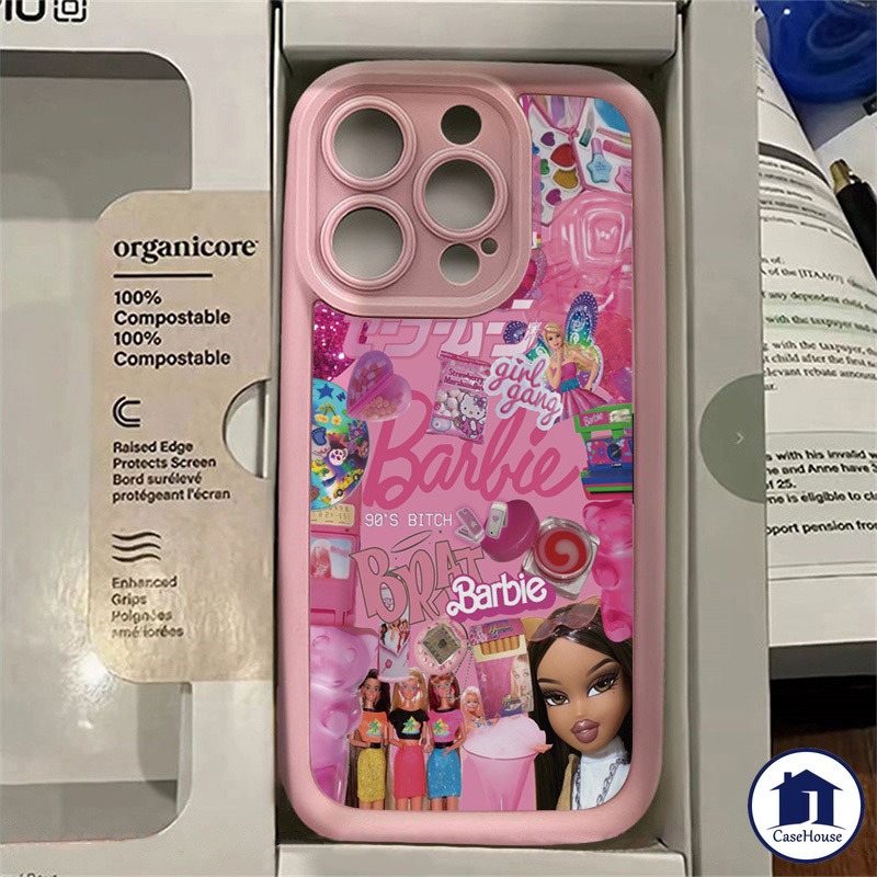 เคสนิ่มลายเจ้าหญิงบาร์บี้แฟชั่น เข้ากันกับ Samsung A15 A05s A12 A24 A14 A05 A04 A03s A23 A32 A50 A13 A52 A52s A02s A54