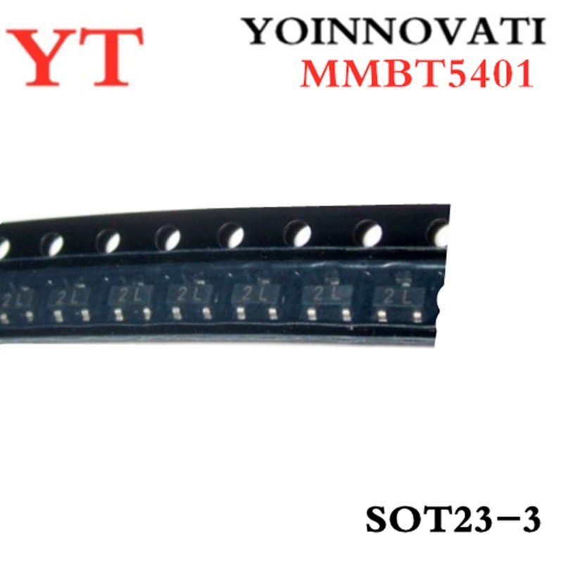 1000 ชิ้น/ล็อต MMBT5401 5401 2L 2N5401 SOT23 IC คุณภาพดีที่สุด