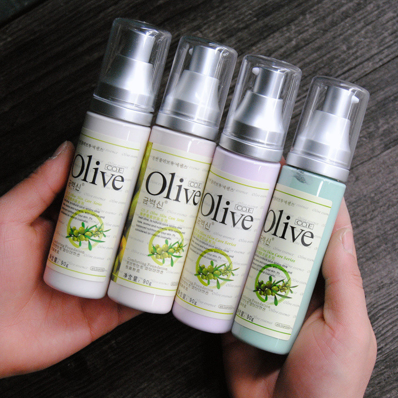 Hot Sale#Han Yi Olive Olive Yue Yan Liquid Foundation 90ml10mj