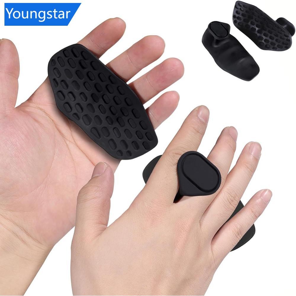 FFY 1 คู่ซิลิโคน Grip Strengthener พร้อมตําแหน่งดูดถ้วย Anti-Slip อุปกรณ์ออกกําลังกายนิ้วมือการฝึกอบรมน้ําหนักเสริมเครื่องมือ
