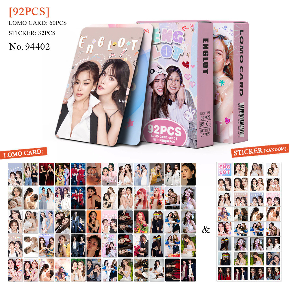92-124pcs Thai Star GMMTV ATLAS ENGLOT การ์ด Lomo Pondphwin LINGORM Gemini Fourth Joong Dunk Winny S
