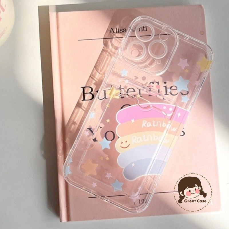 สไตล์เกาหลีปลอกการ์ดสําหรับOPPO A17K A17 A16K A16E A15 A15S A12 A12S A11K A11 A7 A5 A3S A1K A5S F19S