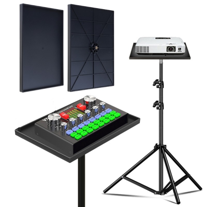 YOI ขาตั้งไมโครโฟนขาตั้งถาดโปรเจคเตอร์ Mount ถาดโปรเจคเตอร์ ชั้นวางแพลตฟอร์ม