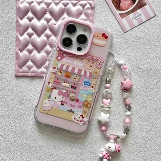 Iphone 17 16 15 14 13 12 11ProMax X/Xs Max 7 8Plus เคสโทรศัพท์การ์ตูนน่ารักรถรับประทานอาหาร