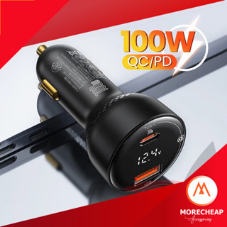 🔥ถูก/แท้🔥Baseus Car Charger 100W PD QC/PPS/Fast Charging ที่…