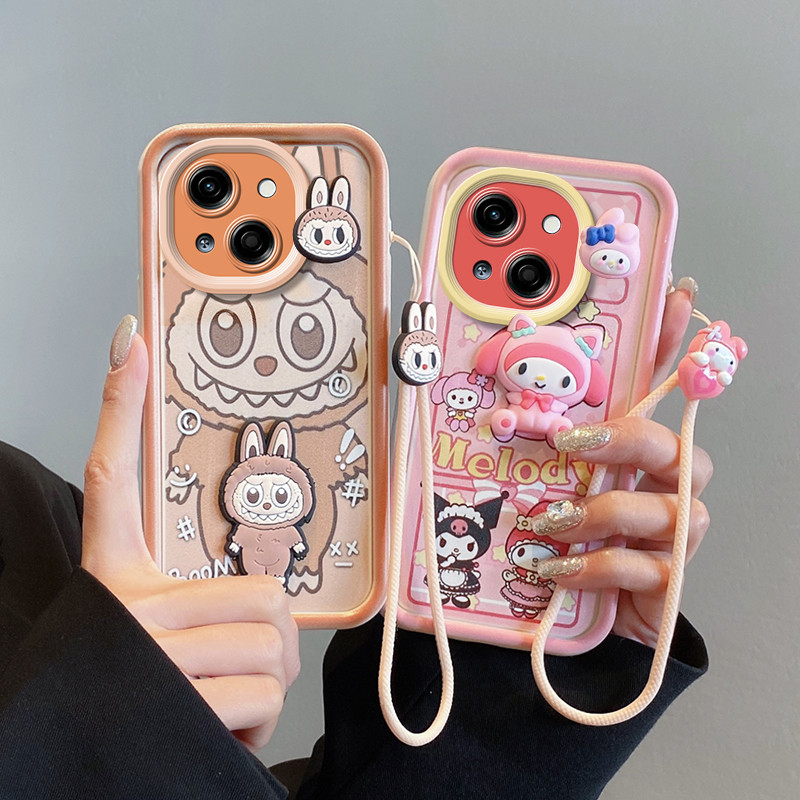 เคส tecno spark go1 เคส  tecno spark go 2025   น่ารัก 3d ตุ๊กตา tpu เคสโทรศัพท์สําหรับ  กรณี tecno s