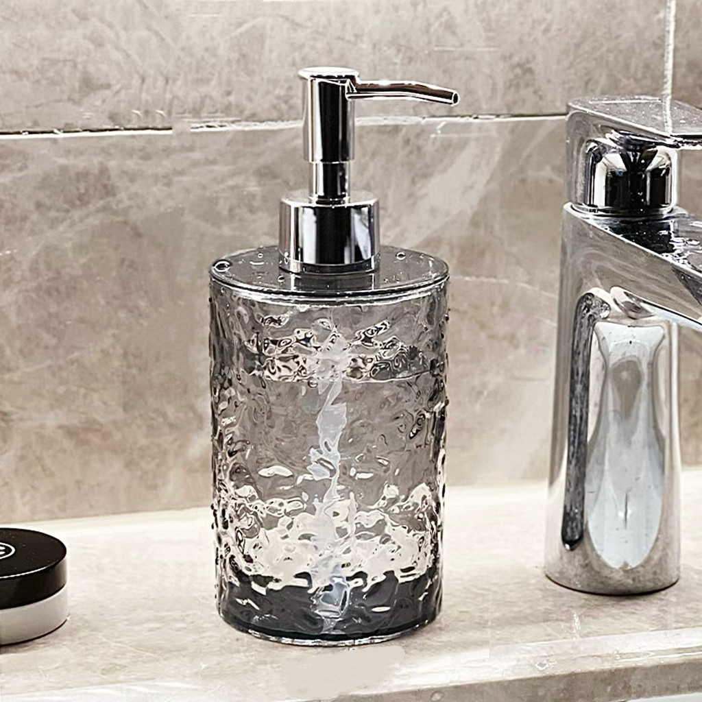 PET ขวดปั้มพลาสติกสีใส ขวด ขวดปั้ม แบบหนา แข็งอย่างดี สําหรับใส่แชมพู โลชั่น 450 ML KKHOME - รูปที่ 6