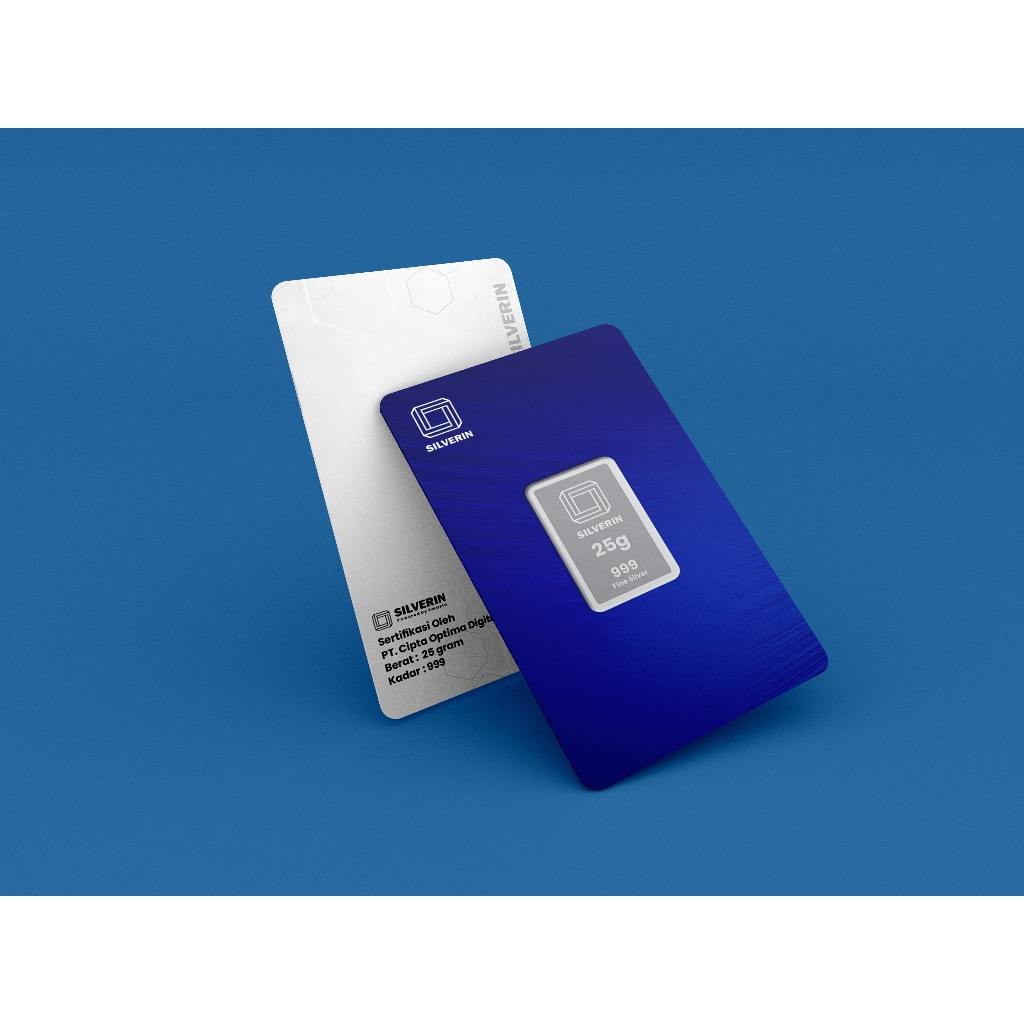 Silverin Fine Silver Bar 99.9% 1gr - 5gr