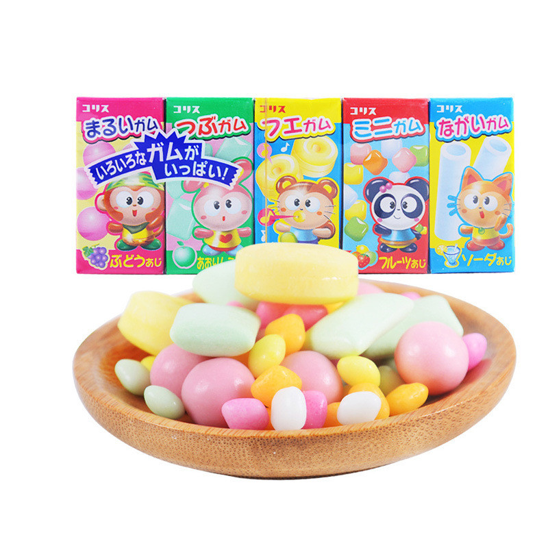 ขนมนําเข้า Kelisi Five Treasures Blowing Bead Assorted Mini Bubble Gum หมากฝรั่งขนมสําหรับเด็ก g